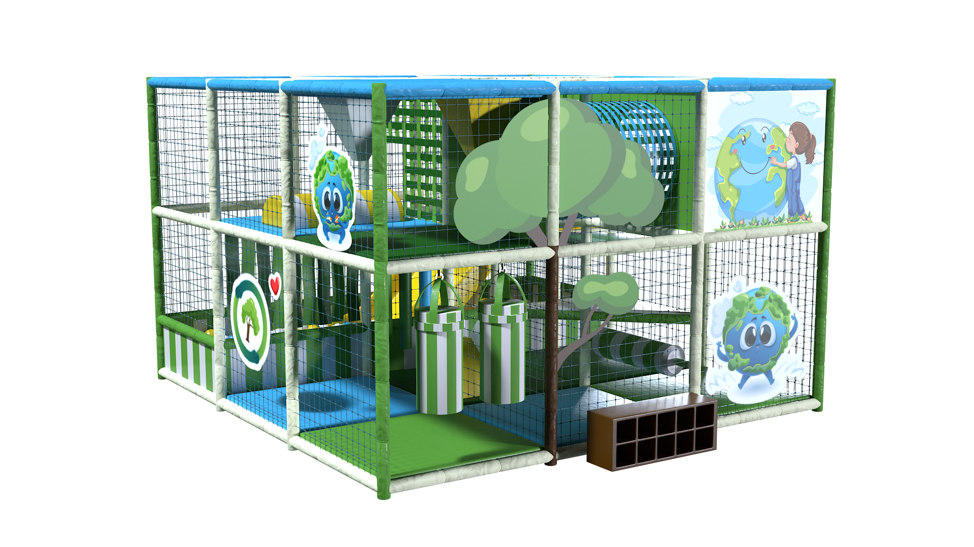 Игровой лабиринт "Гринпис"