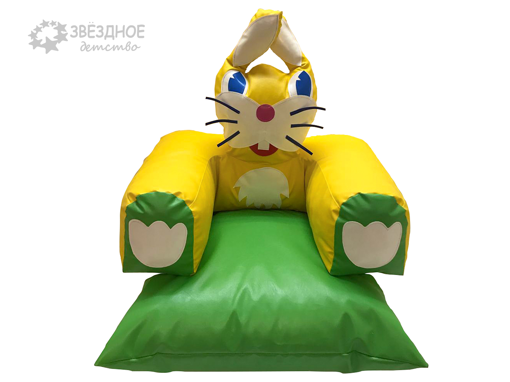 Мягкая форма с гранулами "Зайчик"