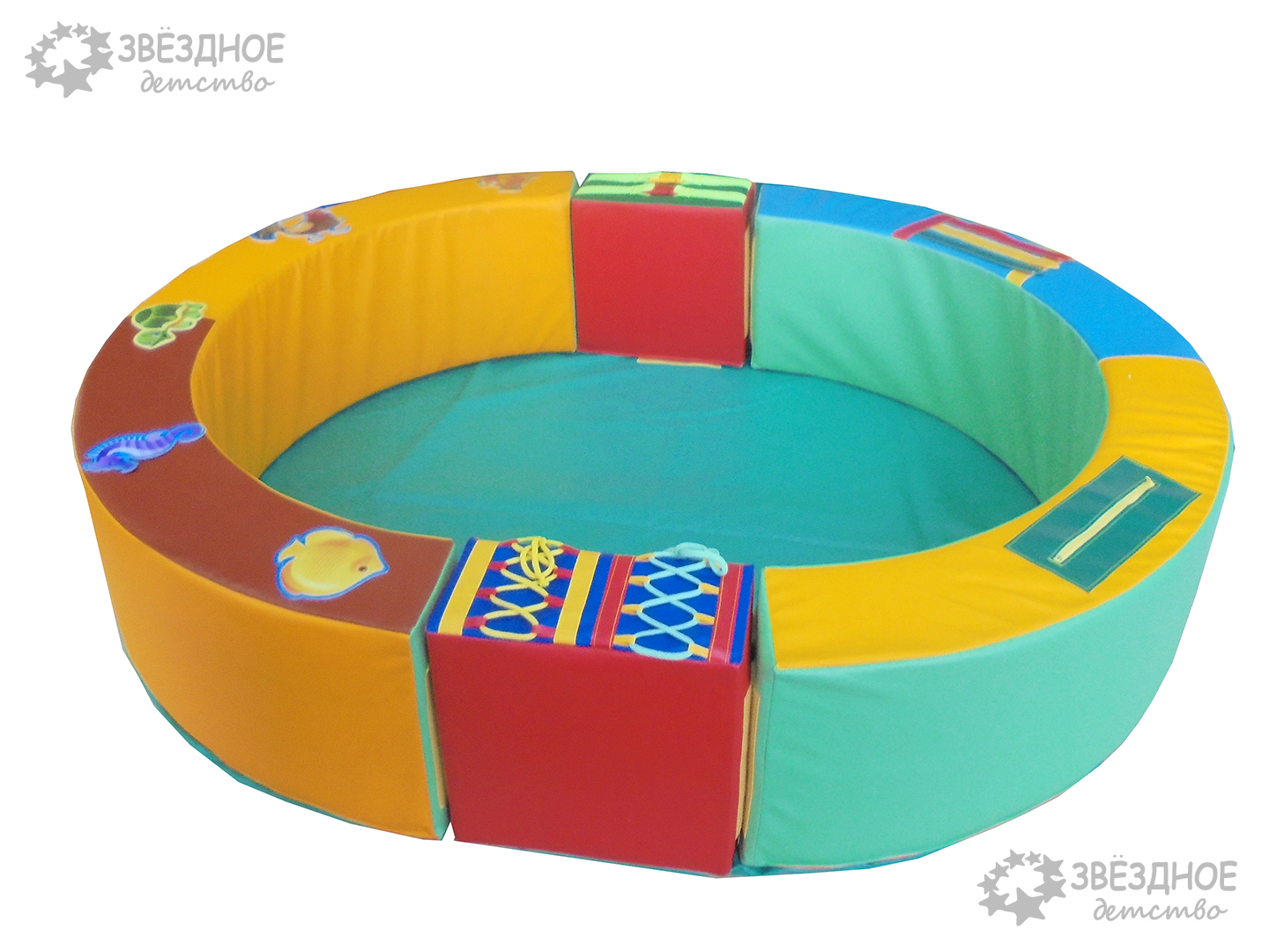 Манеж дидактический разборный