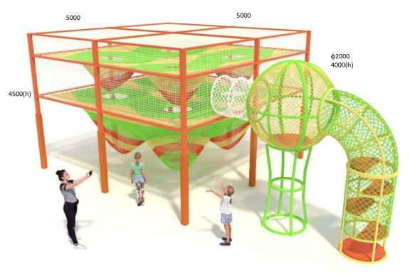 Красочная сеть №4