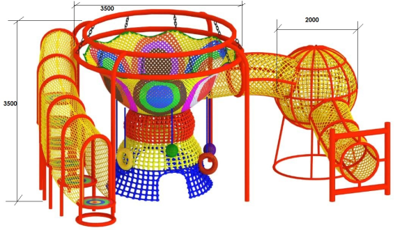 Красочная сеть №30