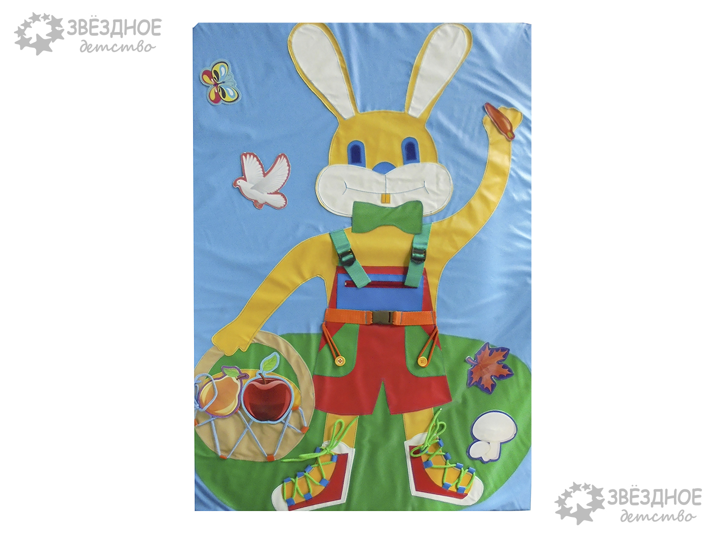 Панно "Дидактический заяц"