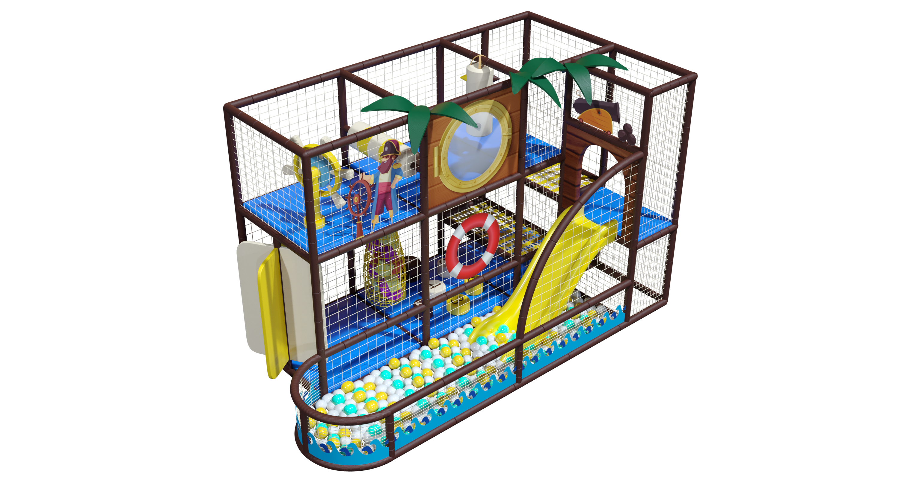 Игровой лабиринт "Фрегат"