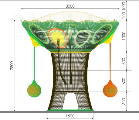Красочная сеть №3