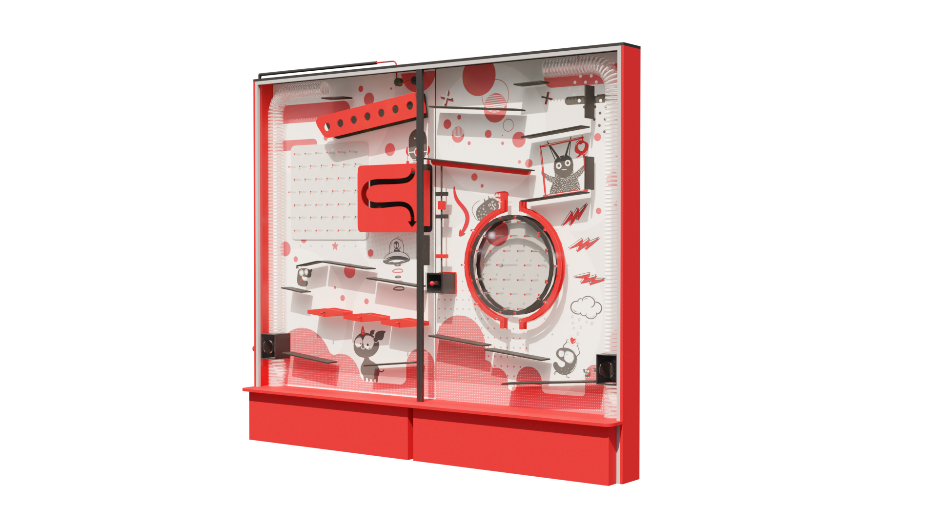 Пневматический лабиринт