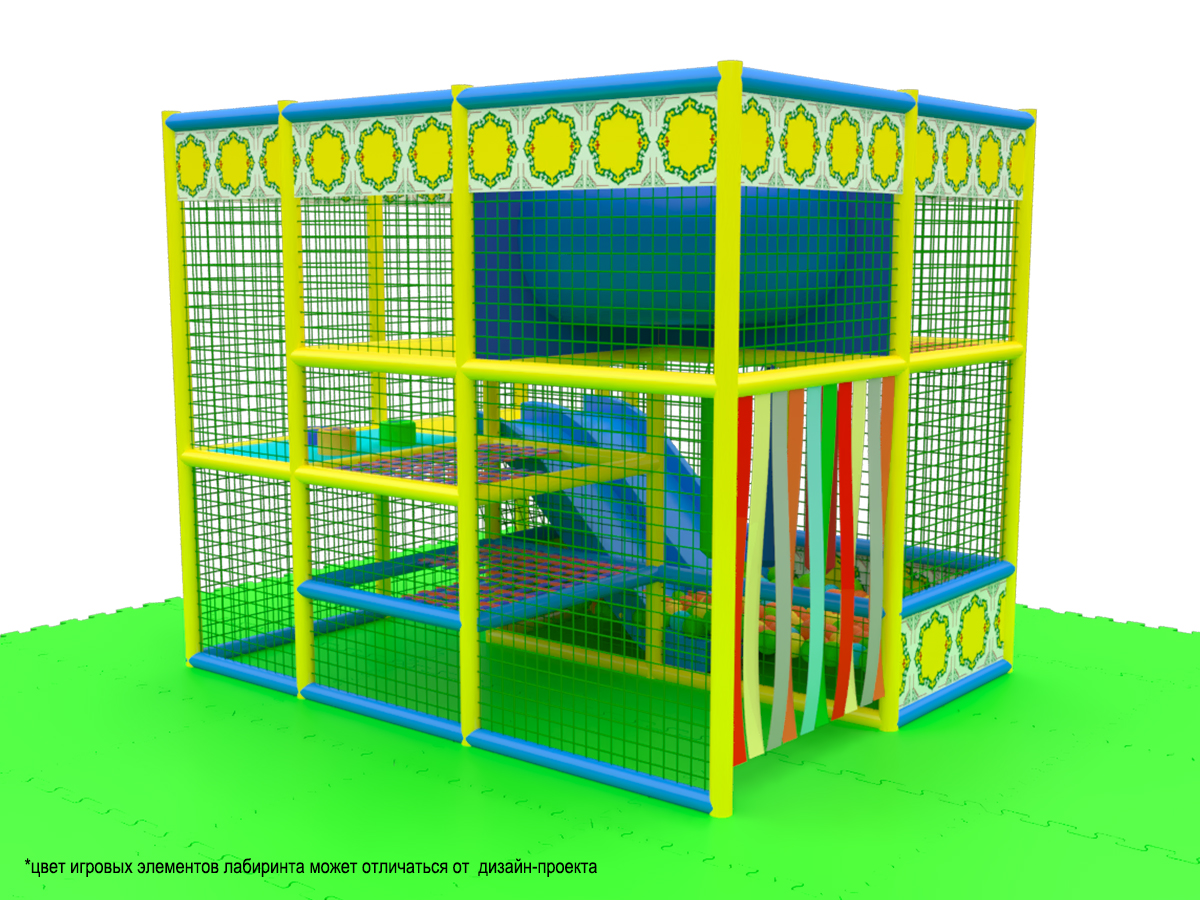 Игровой лабиринт «Лесная поляна»