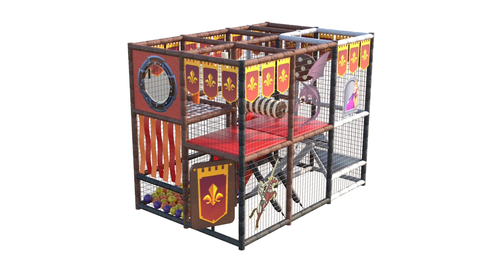 Игровой лабиринт "Рыцарский"