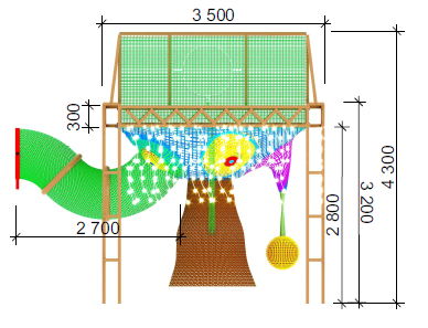 Красочная сеть №19