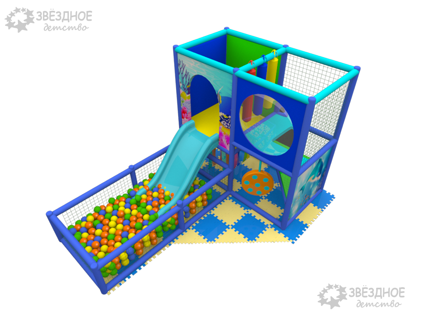 Игровой лабиринт «Карамболь»