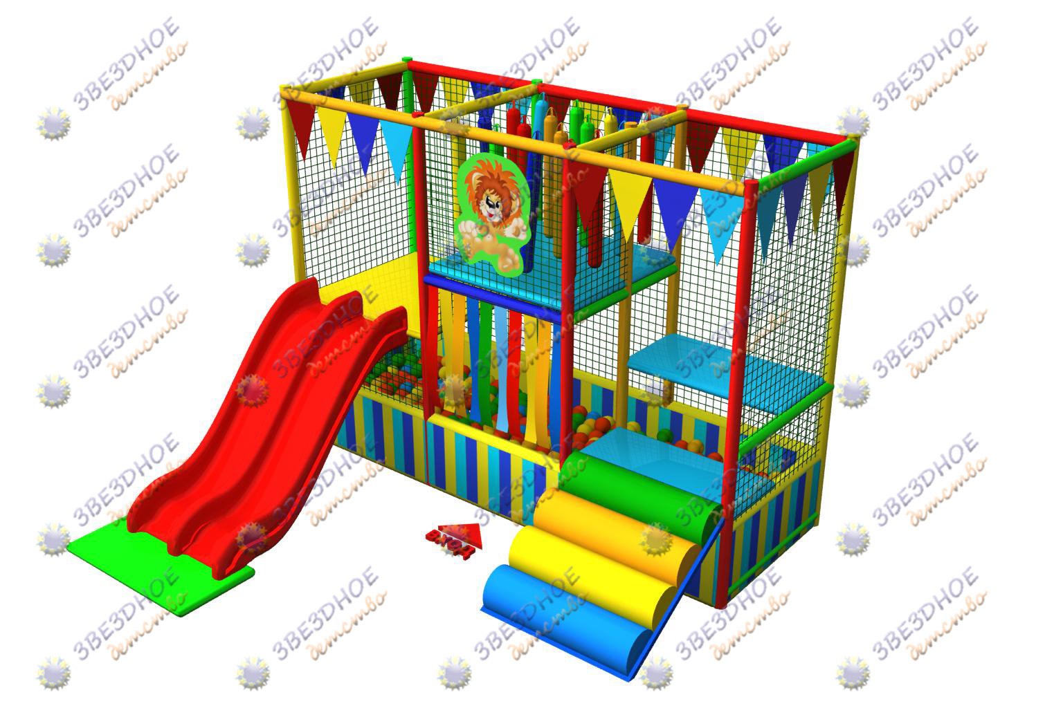 Игровой лабиринт «Африка»