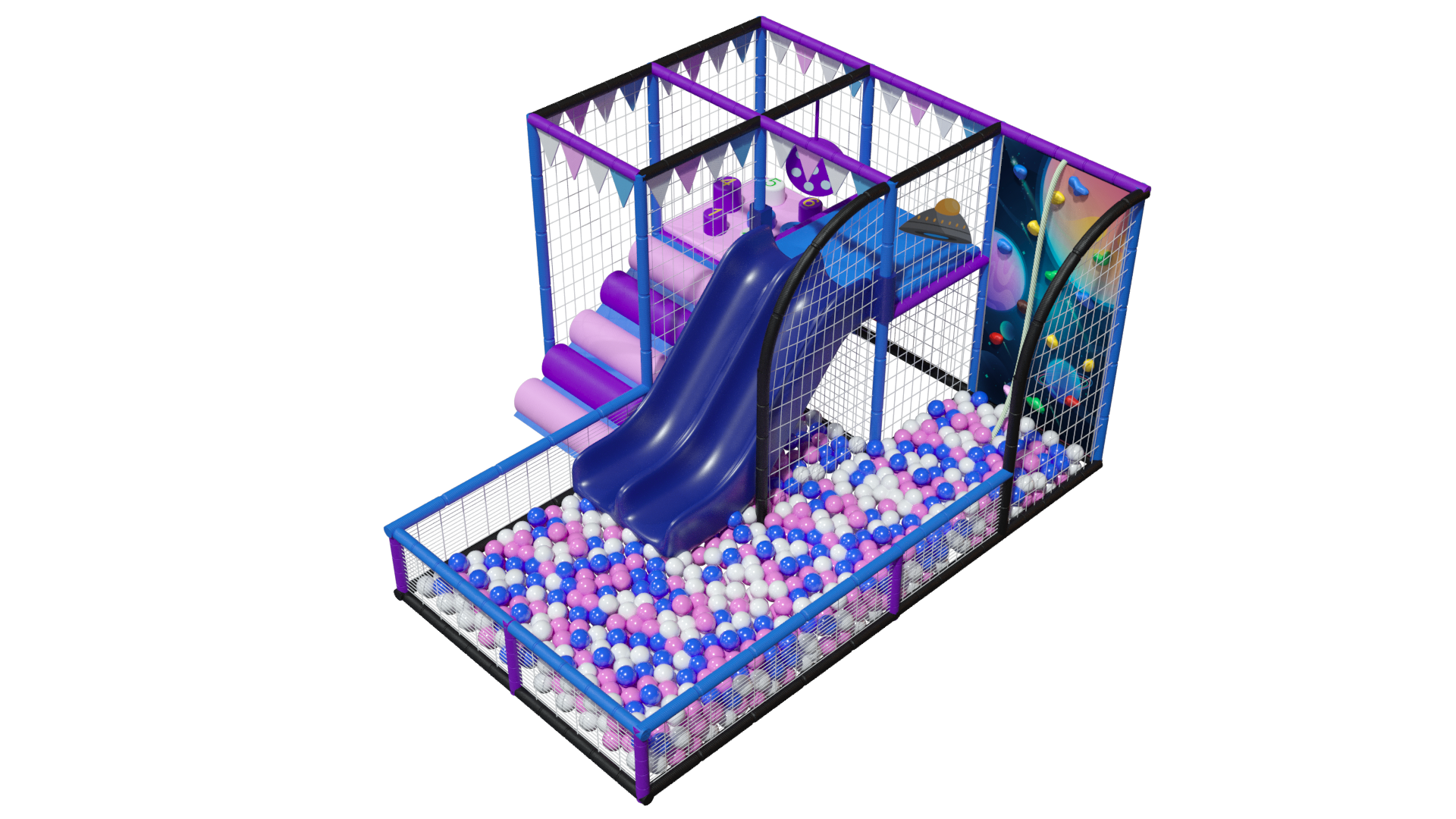 Игровой лабиринт "Луноход"