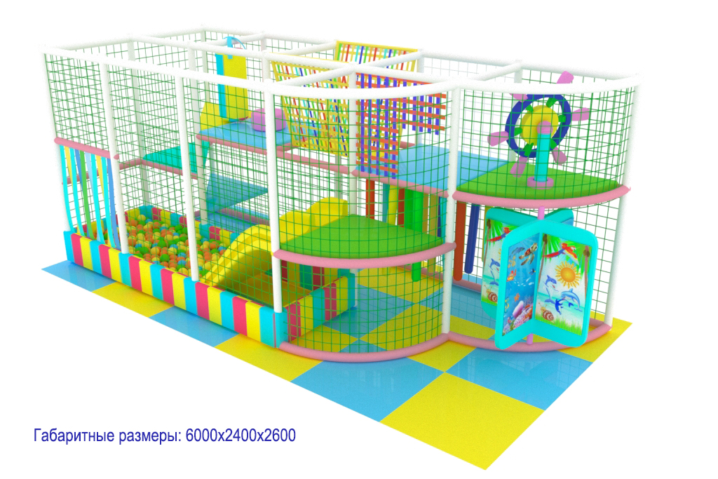 Игровой лабиринт "Корабль" 