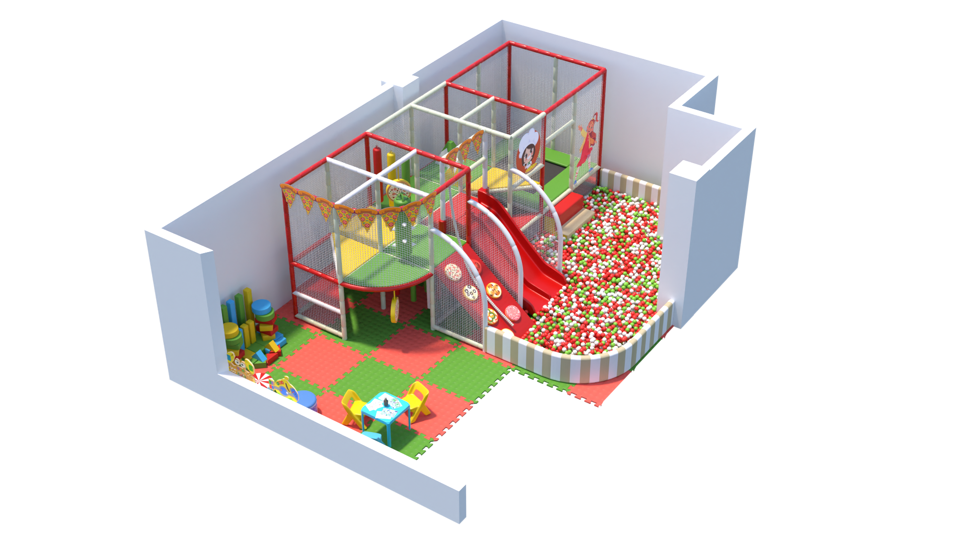 Игровая комната "Кавабанга"