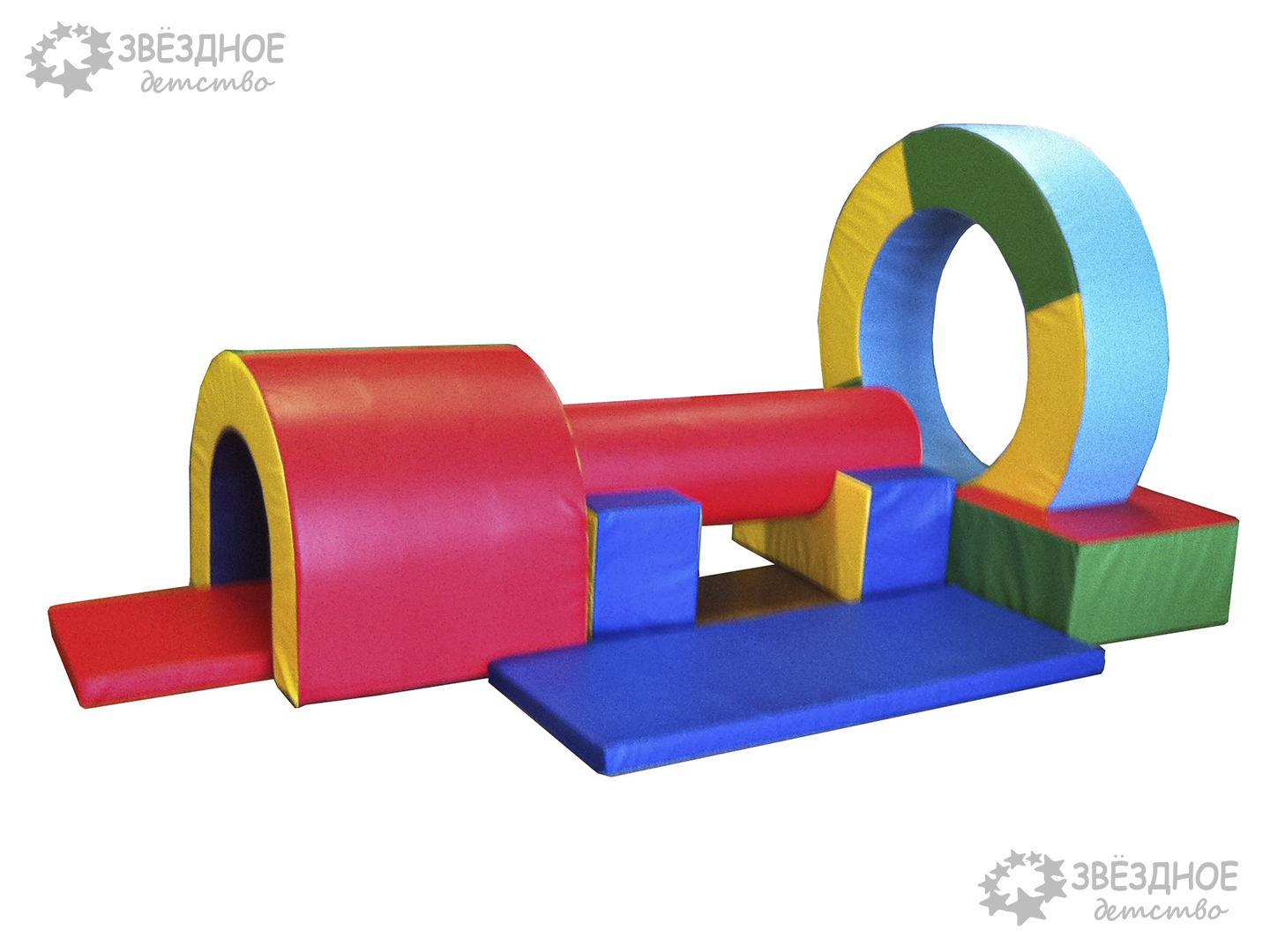 Мягкий спортивный модуль "Полоса препятствий"