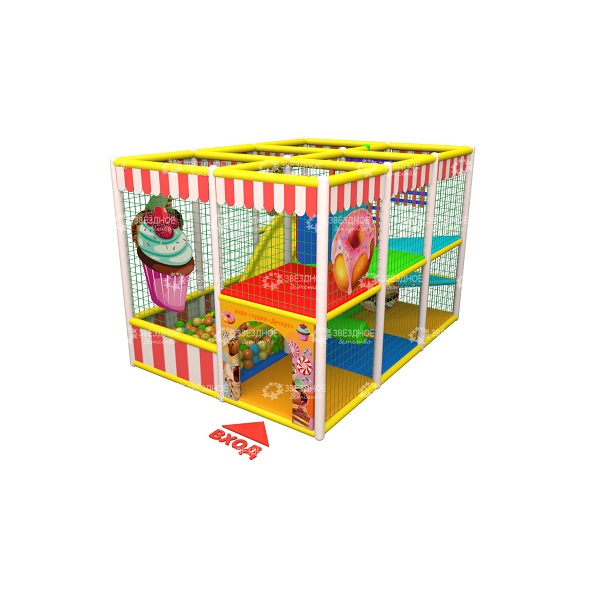 Детский игровой лабиринт "Десерто"