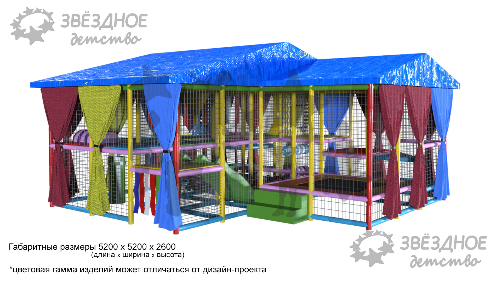 Уличный лабиринт "Сказка"