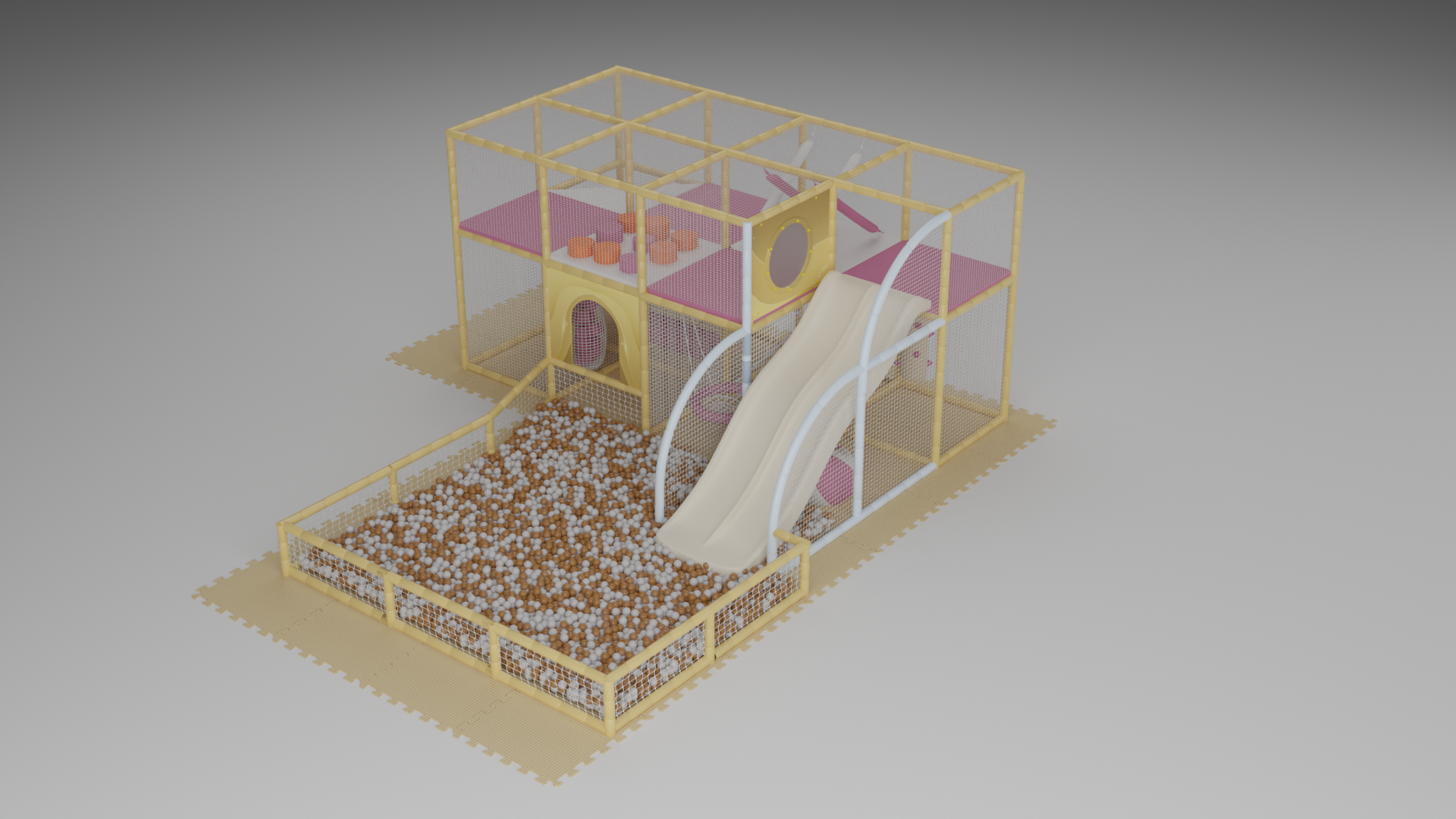 Игровой лабиринт "Карамель"