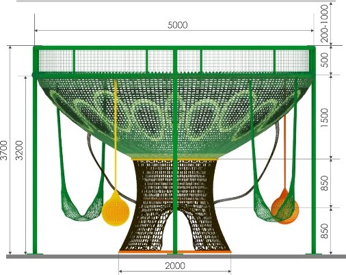 Красочная сеть №1
