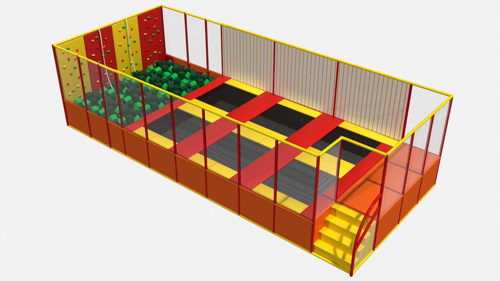 Батутный комплекс "Липучка"