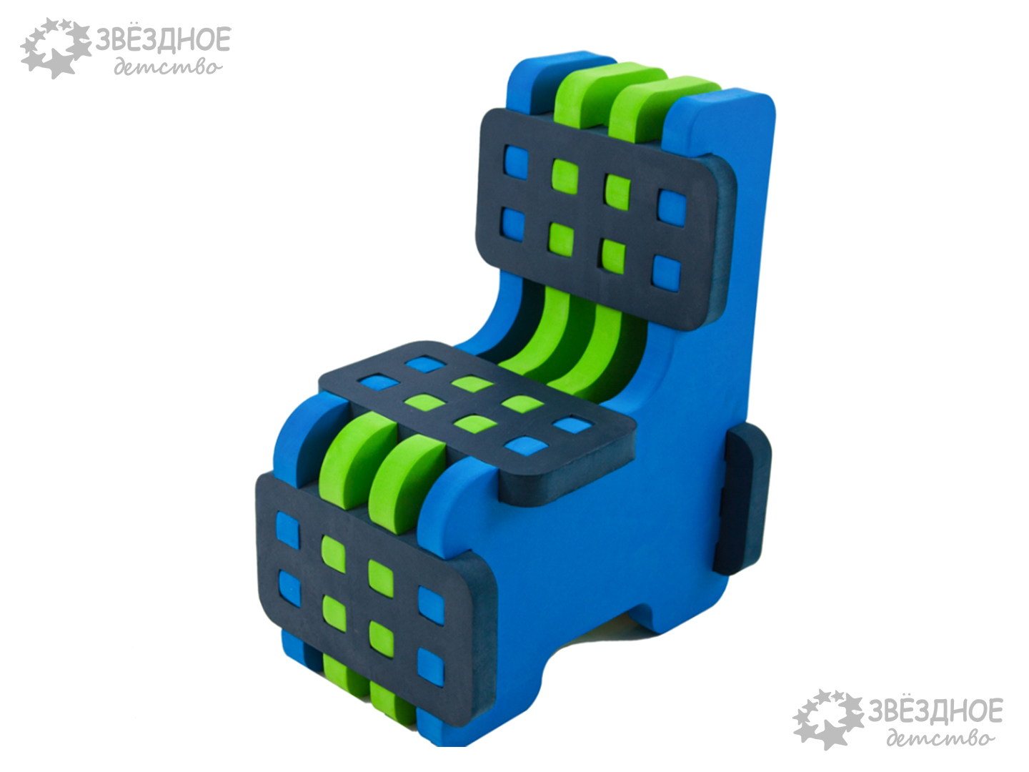 Стульчик из модулей ЭВА