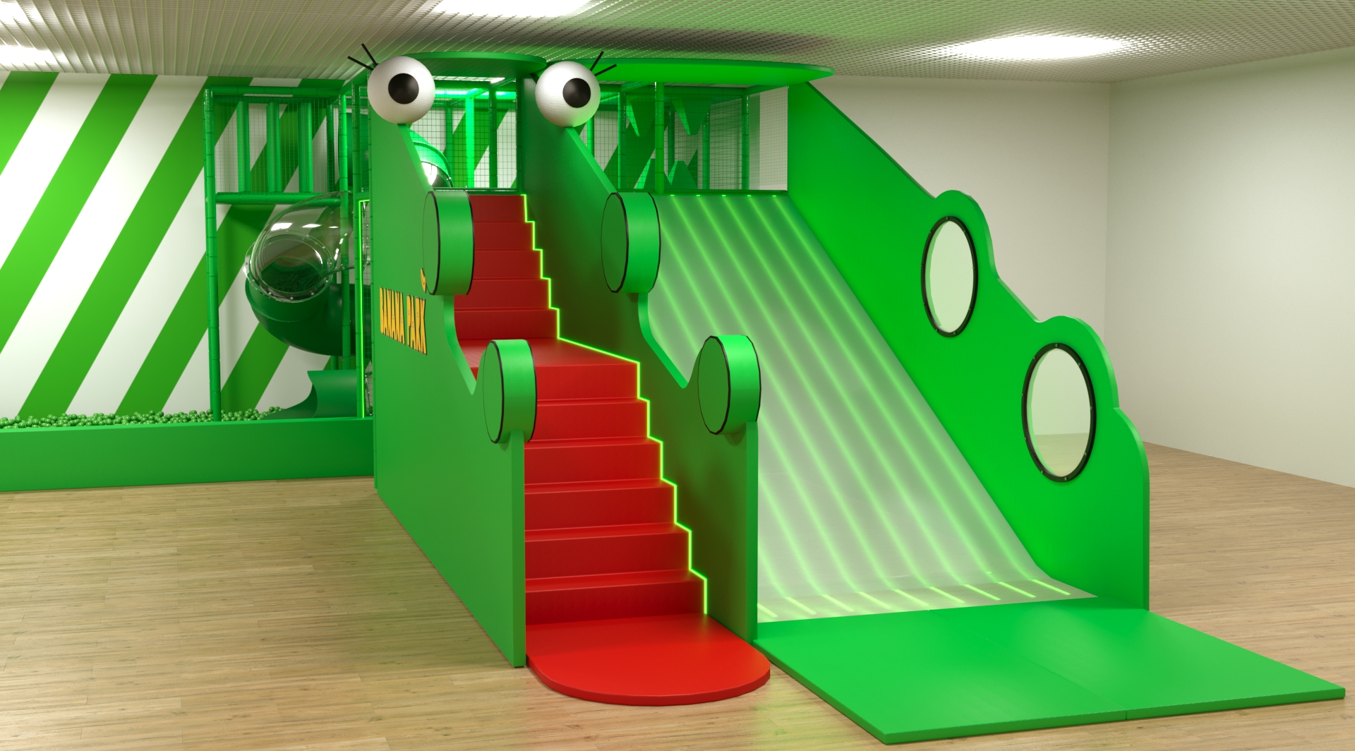 Эксклюзивная горка "Лягушка"