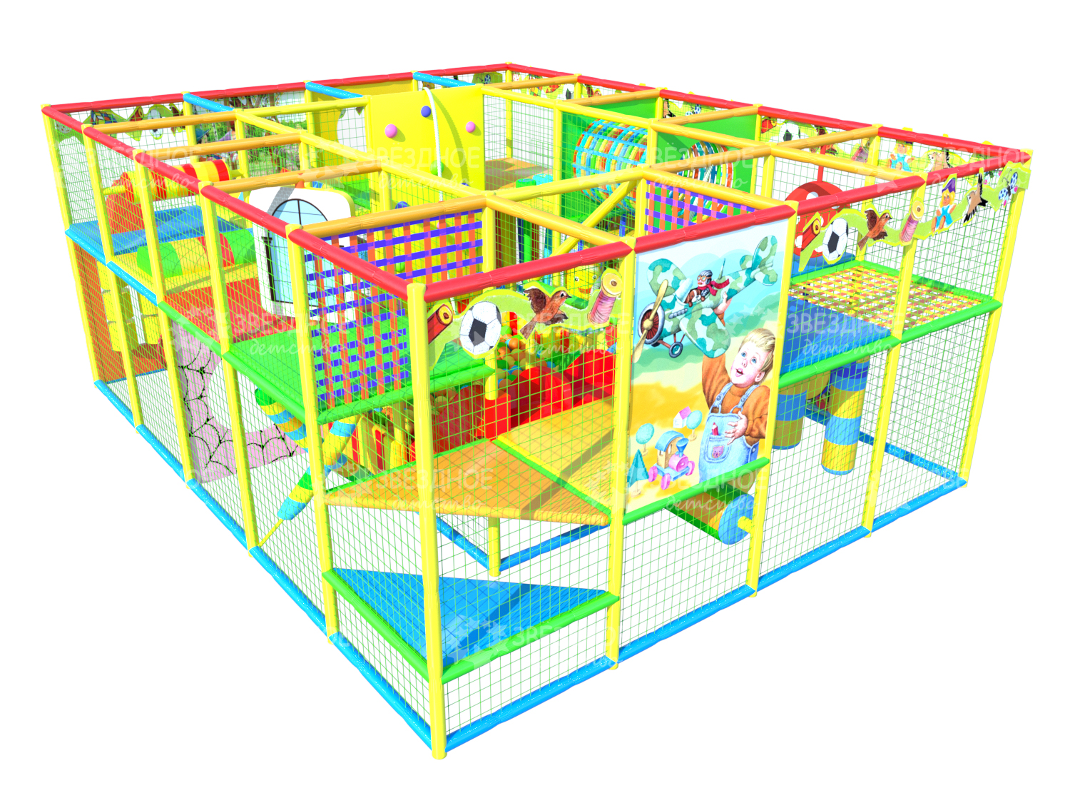 Игровой лабиринт "Кибальчиш"