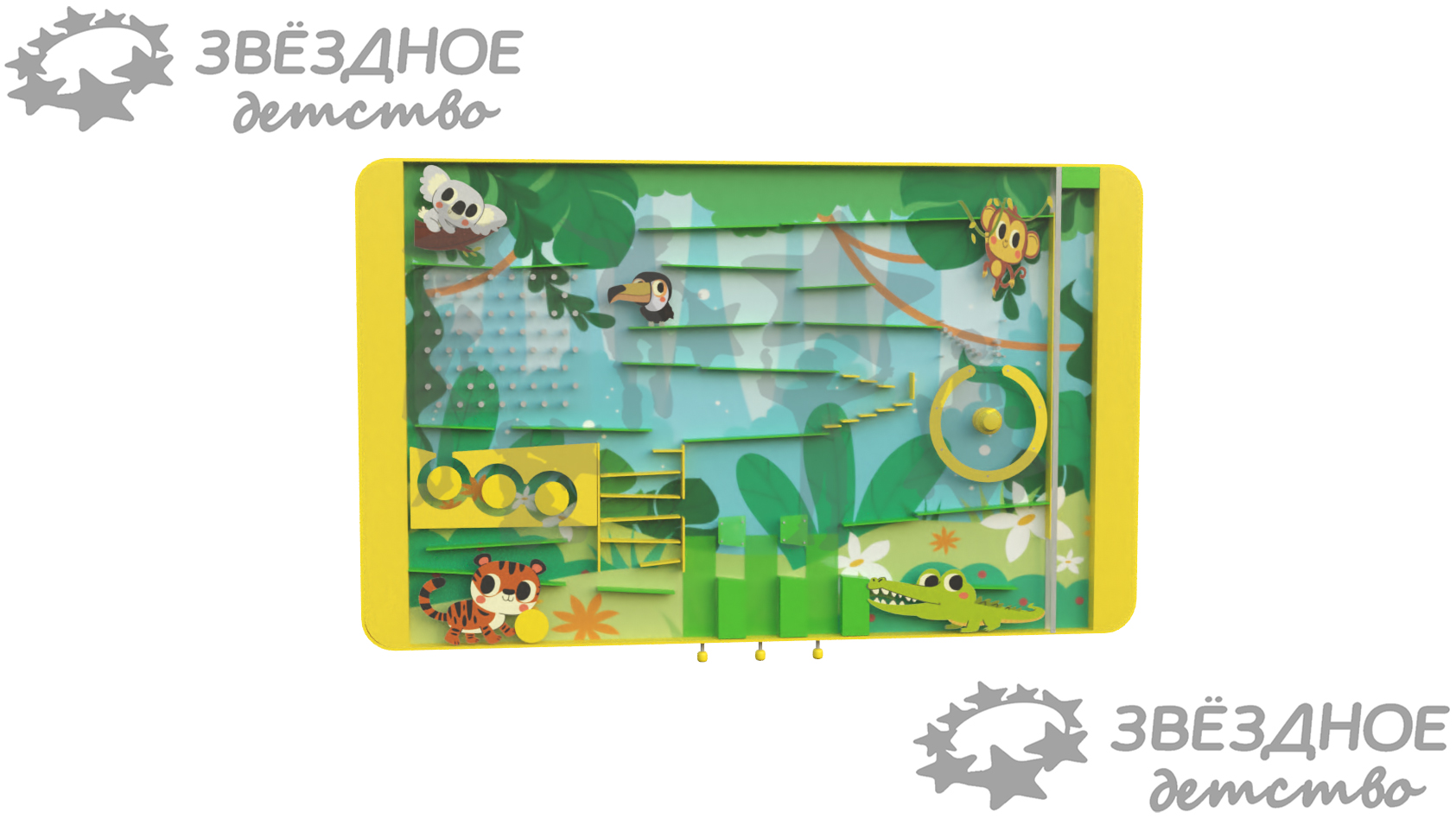 Настенная игровая панель «Бубл»