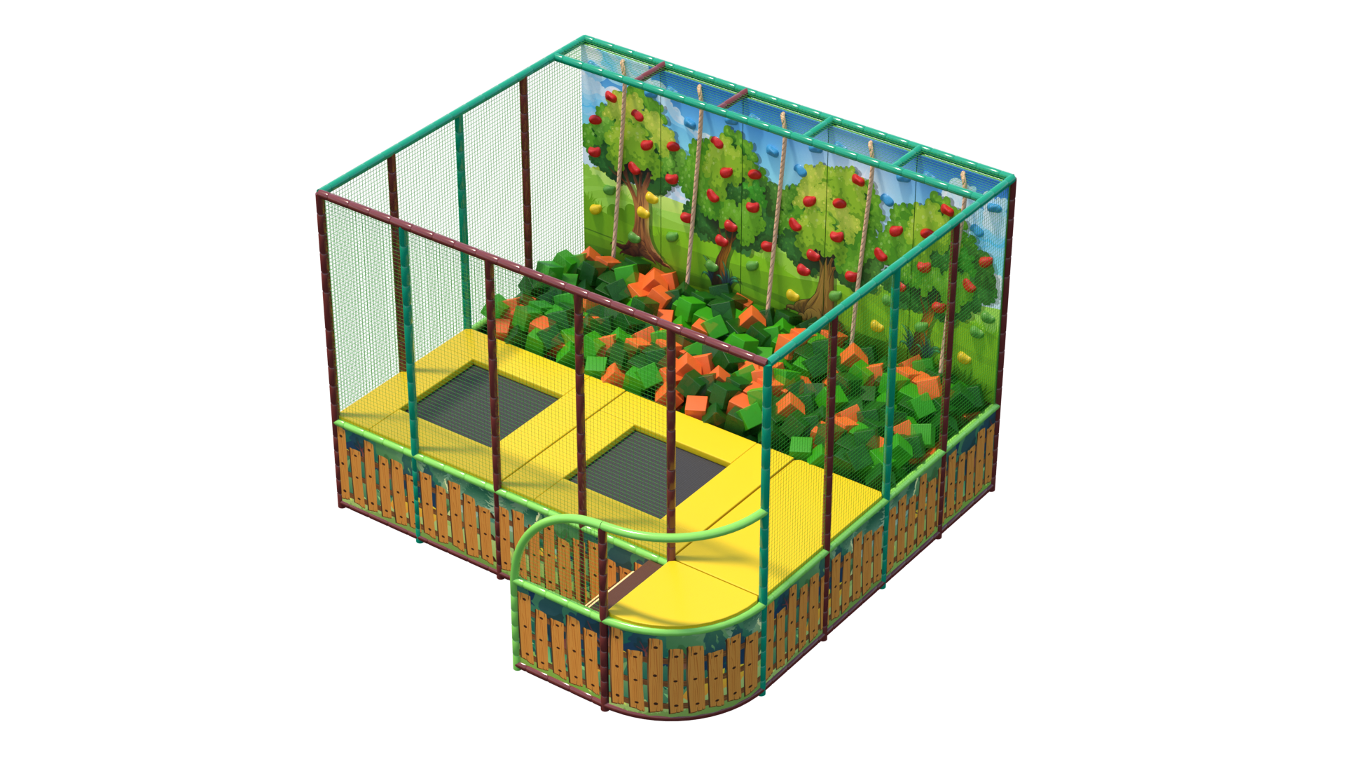 Батутный комплекс "Яблоня"