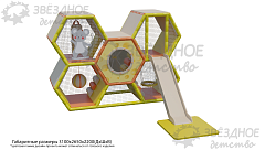 Детский лабиринт "Кусочек сыра"