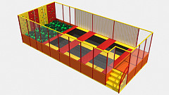 Батутный комплекс "Липучка"