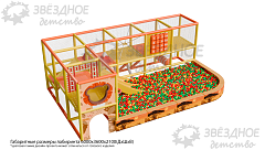 Детский лабиринт "Савана"