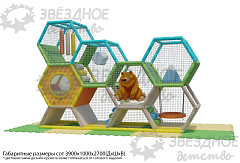 Детский лабиринт "Мишкин пир"