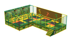 Батутный комплекс "Бескрайние джунгли