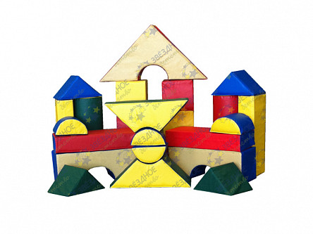 Мягкие конструкторы (наборы строительные)