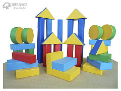 Мягкий конструктор "Строитель"