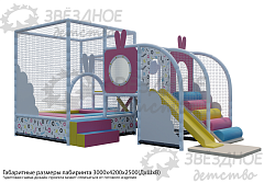 Детский лабиринт "Кролик"