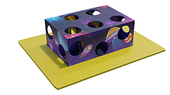 Детский лабиринт "Сыр"