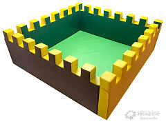 Бассейн квадратный "Крепость" 150 см